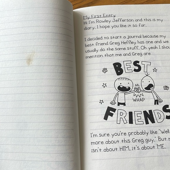 Diary of an Awesome Friendly Kid by Jeff Kinney - Picture 3 of 4